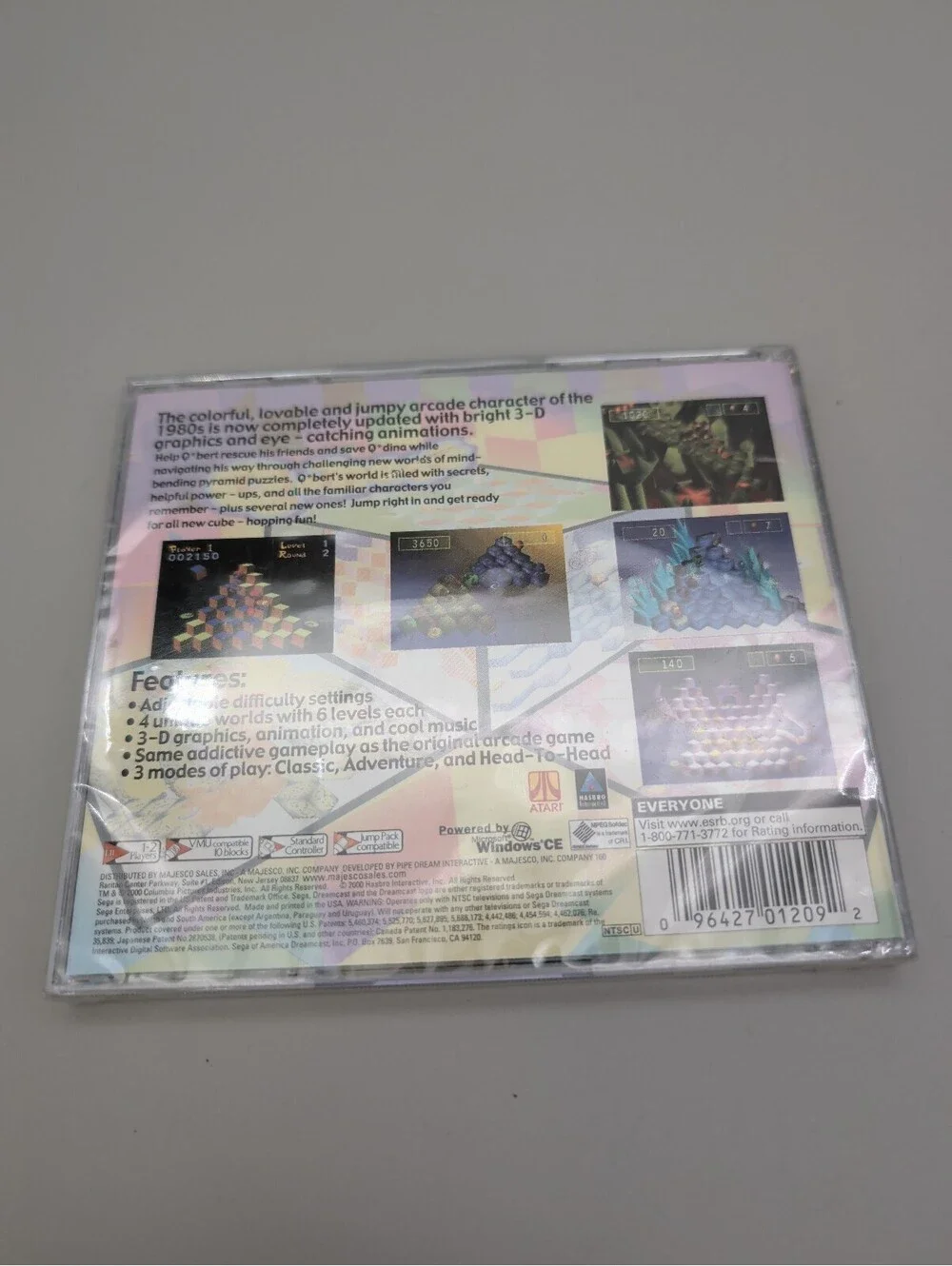 Q*bert Dreamcast Video Game Sealed